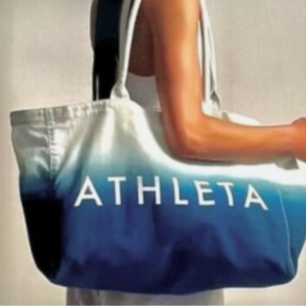 New Athleta Ombré Beach Bag